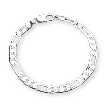 925er Silber Italien Armband mit 4 mm Zirkonia