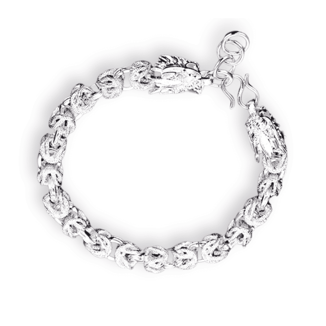 925er Silber Armband Norwegen - 20 g mit Zirkonia