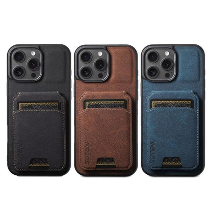 Premium-Leder-Wallet-Hülle – MagSafe-kompatibel (iPhone 12–17)
