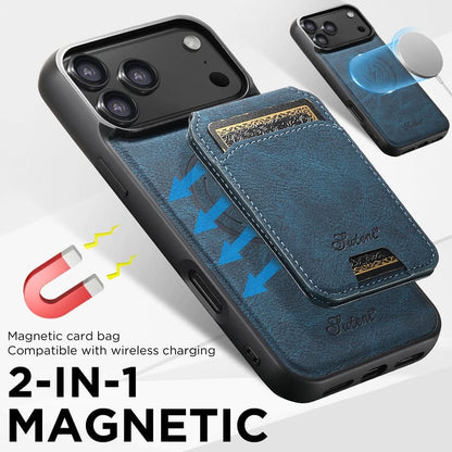 Premium-Leder-Wallet-Hülle – MagSafe-kompatibel (iPhone 12–17)